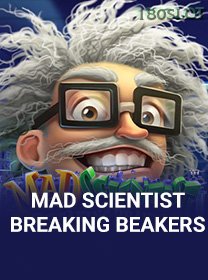 Mad Scientist Breaking Beakers